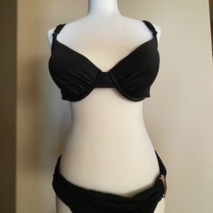 Black bikini. Like new. Worn once